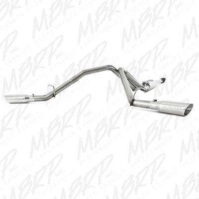 MBRP Exhaust 2 1/2" Cat Back, Dual Split Side, T409 S5066409?