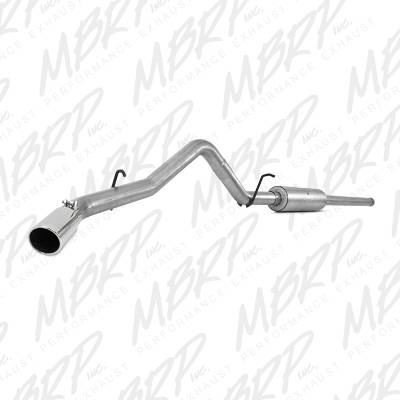 MBRP Exhaust 3" Cat Back, Single Side Exit, AL S5080AL.