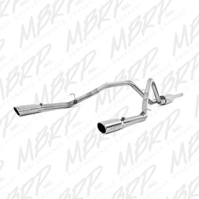 MBRP Exhaust 3" Cat Back,  Dual Split Rear, T409 S5084409.