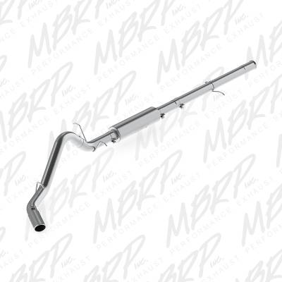 MBRP Exhaust 3 1/2" Cat  Back, Single Side Exit, T409 S5086409.