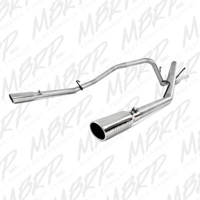 MBRP Exhaust 2 1/2" Cat Back, Dual Split Rear, AL S5126AL.