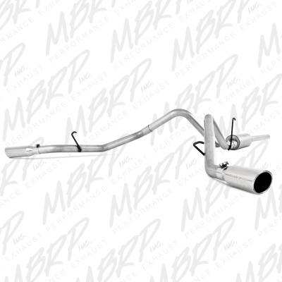 MBRP Exhaust 2 1/2" Cat Back, Dual Split Side, AL S5128AL.