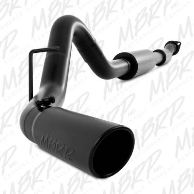 MBRP Exhaust 3 ?" Cat Back, Single, Black Coated S5228BLK?