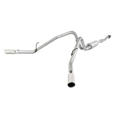 MBRP Exhaust 2 1/2" Cat Back, Dual Side, AL S5232AL.