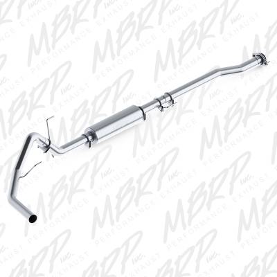 MBRP Exhaust 3" Cat Back, Single Side, AL S5236P.