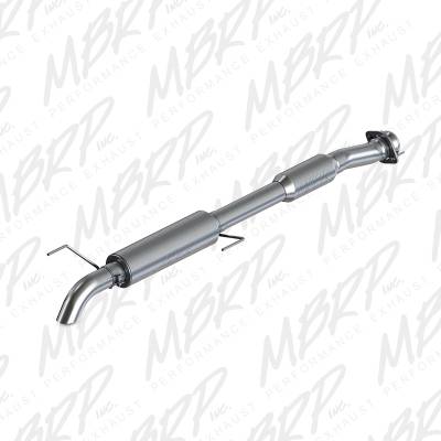 MBRP Exhaust 3 1/2" Cat Back, Single Turn Down with Resonator, T409 S5243409?