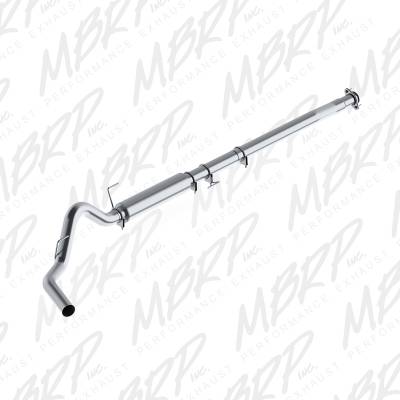 MBRP Exhaust 4" Cat Back, Single Side, EcoBoost, AL S5248P.