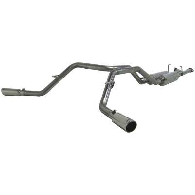 MBRP Exhaust 2 1/2" Cat Back, Dual Side, T409 S5306409.