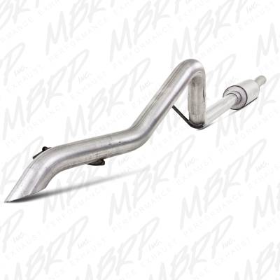 MBRP Exhaust 2 1/2" Off-Road Tail Pipe, Muffler before Axle, AL S5514AL?