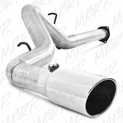 MBRP Exhaust 4" Filter Back, Single Side & Turbo Down Pipe, AL S6052AL