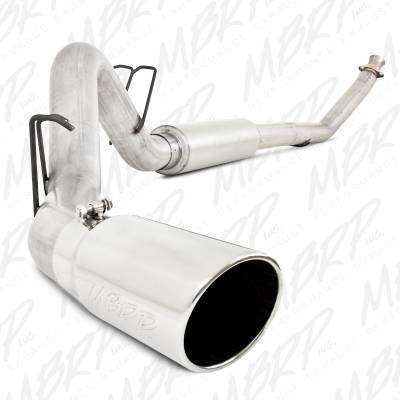 MBRP Exhaust 4" Turbo Back, Single Side (94-97 Hanger HG6100 req.), AL S6100AL.