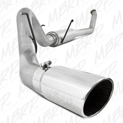 MBRP Exhaust 4" Turbo Back, Single Side (4WD only), AL S6104AL.