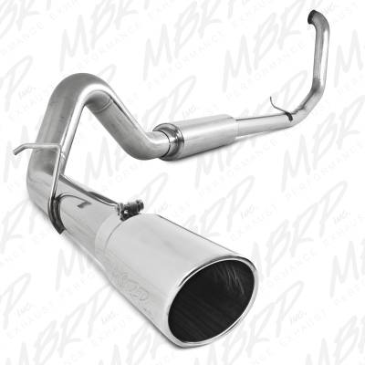 MBRP Exhaust 4" Turbo Back, Single Side Exit, T409 S6200409.