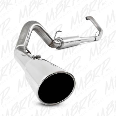 MBRP Exhaust 4" Turbo Back, Single Side Exit, T409 S6204409.