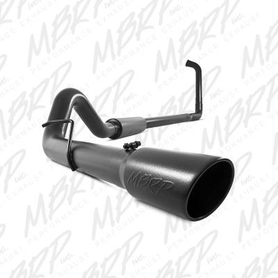 MBRP Exhaust 4" Turbo Back, Single Side Exit, Off-Road, Black Finish S6212BLK?