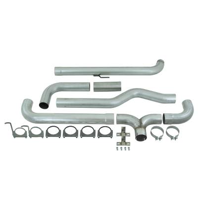 MBRP Exhaust 4" Down Pipe Back Dual SMOKERS (incl. front pipe), AL S8000AL