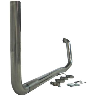 MBRP Exhaust 4" Turbo Back, Single SMOKERS, T409 S8206409?