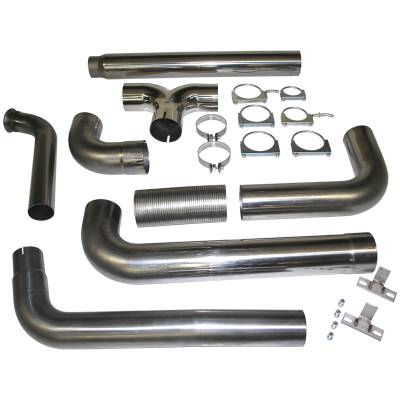 MBRP Exhaust 5" Turbo Back, Dual SMOKERS, T409 S8212409
