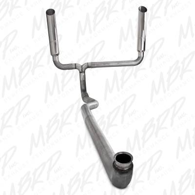 MBRP Exhaust 4" Down Pipe Back, SMOKERS (incl. B1610 stacks), AL S9000AL?