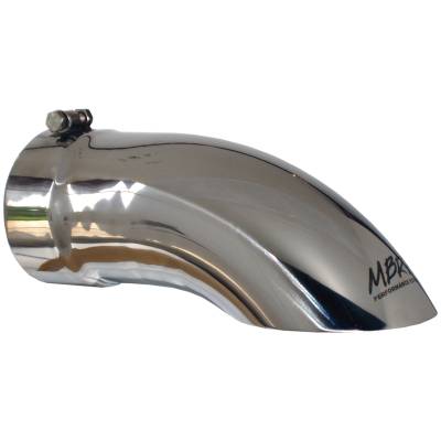 MBRP Exhaust Tip, 5" O.D.  Turn Down  5" inlet  14" length, T304 T5085.