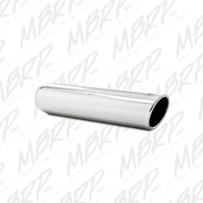 MBRP Exhaust 3.5" OD, 2.25" inlet, 16" in length, Angled Cut Rolled End, Weld on, T304 T5131?