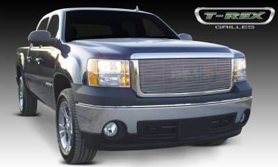 T-Rex 2007-2013 Sierra  BILLET ALUMINUM POLISHED Grille 20205