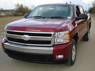 T-Rex 2007-2013 Silverado 1500  BILLET ALUMINUM BLACK Grille 21110B