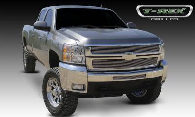 T-Rex 2007-2010 Silverado HD  BILLET ALUMINUM POLISHED Grille 21112