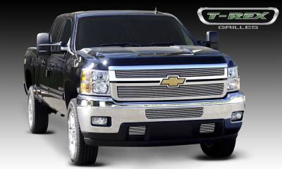 T-Rex 2011-2014 Silverado HD  BILLET ALUMINUM POLISHED Grille 21114