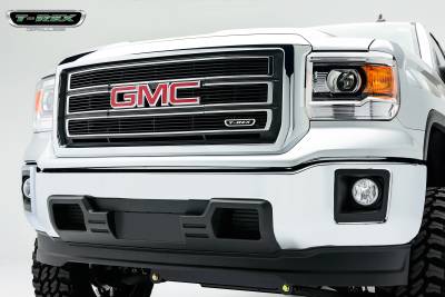 T-Rex 2014-2015 Sierra  BILLET ALUMINUM BLACK Grille 21208b