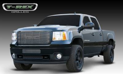 T-Rex 2011-2014 Sierra HD  BILLET ALUMINUM POLISHED Grille 21209