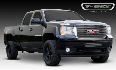 T-Rex 2011-2014 Sierra HD  BILLET ALUMINUM POLISHED Grille 21210