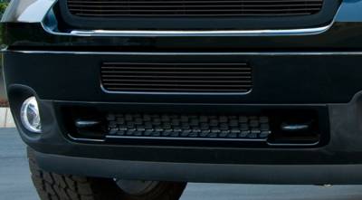 T-Rex 2011-2014 Sierra HD  BILLET ALUMINUM BLACK BUMPER 25209B