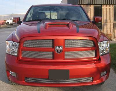 T-Rex 2009-2012 Ram PU Sport  BILLET ALUMINUM POLISHED BUMPER 25457