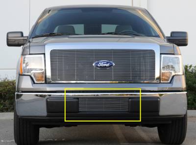 T-Rex 2013-2013 F-150  BILLET ALUMINUM POLISHED BUMPER 25569