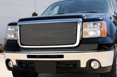 T-Rex 2007-2010 Sierra HD  SPORT  STAINLESS CHROME Grille 44206