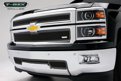 T-Rex 2014-2015 Silverado Z71  Upper Class STEEL BLACK Grille 51120