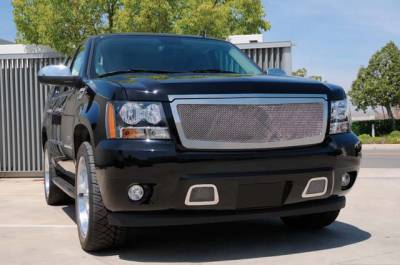 T-Rex 2007-2013 Tahoe, Suburban, Avalanche  Upper Class STAINLESS Polished Grille 54053