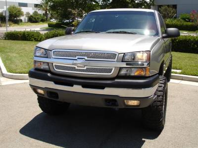 T-Rex 2003-2006 Silverado SS  Upper Class STAINLESS POLISHED Grille 54100