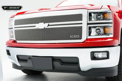 T-Rex 2014-2015 Silverado  Upper Class STAINLESS POLISHED Grille 54118