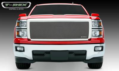 T-Rex 2014-2015 Silverado  Upper Class STAINLESS POLISHED Grille 54119