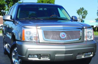 T-Rex 2002-2006 Escalade, EXT, ESV  Upper Class Stainless Polished Grille 54182