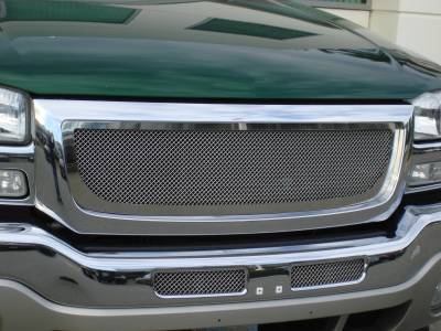 T-Rex 2003-2006 Sierra  Upper Class STAINLESS POLISHED Grille 54200