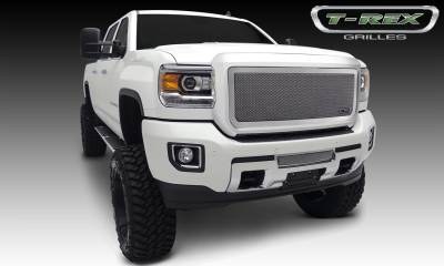 T-Rex 2015-2016 Sierra HD  Upper Class STAINLESS POLISHED Grille 54211