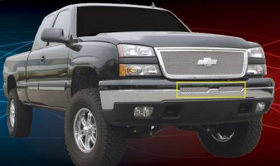 T-Rex 2006-2006 Silverado  Upper Class STAINLESS POLISHED BUMPER 55103