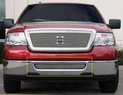 T-Rex 2004-2005 F150 (All Models)   Upper Class STAINLESS POLISHED BUMPER 55552