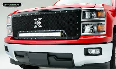 T-Rex 2014-2015 Silverado  TORCH STEEL BLACK Grille 6311191