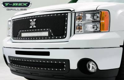 T-Rex 2007-2013 Sierra  TORCH STEEL BLACK Grille 6312051