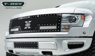 T-Rex 2010-2014 Raptor F-150 SVT  TORCH STEEL BLACK Grille 6315661