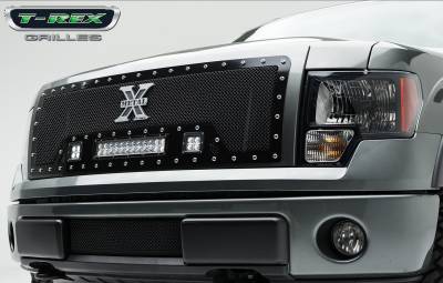 T-Rex 2009-2012 F-150  TORCH STEEL BLACK Grille 6315681